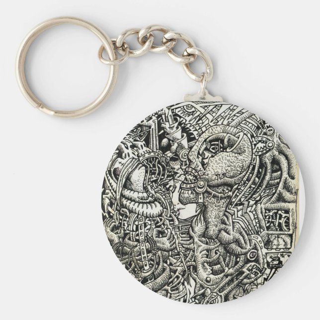 Einseitiger Wettbewerb von Brian Benson Schlüsselanhänger (Vorne)