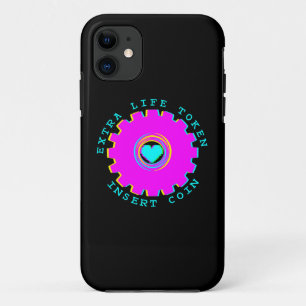 Einsetzen Münze Retro-Arcade Extra Leben Gamer-Her Case-Mate iPhone Hülle