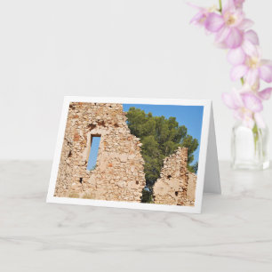 Einsiedelei Santa Bárbara Ruinen, Lliria, Valencia Karte