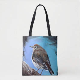 Einsiedler-Drossel-Vogel-Tasche