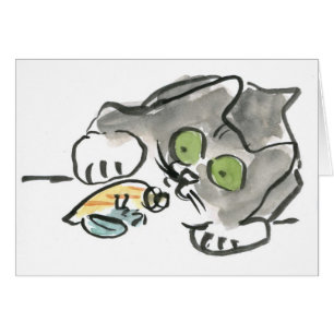 Einsiedlerkrebs u. Miezekatze