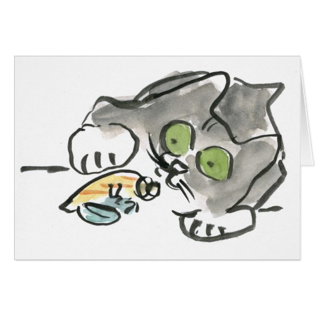 Einsiedlerkrebs u. Miezekatze (Vorderseite (Horizontal))