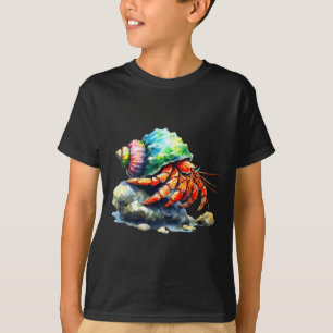 Einsiedlerkrebse Haustier Kletterfelsen Einsiedler T-Shirt