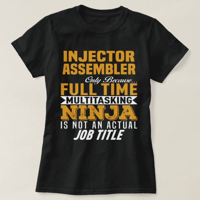 Einspritzbaugruppe T-Shirt (Design vorne)