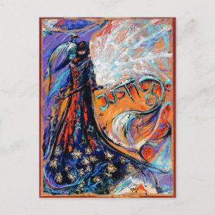 Einspruchskarte Nr. 23: Justiz Postkarte