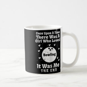 Einst liebte das Mädchen Bowling Girls Kinder ster Kaffeetasse