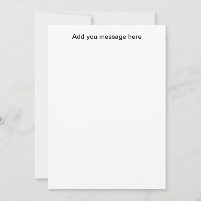 Einsteckkarte Einladung (Vorderseite)