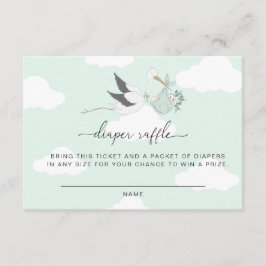 Einsteckkarte für das Mini-Green Stork-Windeln-Raf Begleitkarte