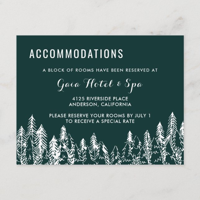 Einsteckkarte für den Mountain Range Begleitkarte (Vorderseite)