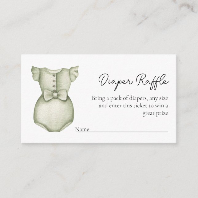 Einsteckkarte für den Papierkorb Begleitkarte (Vorderseite)