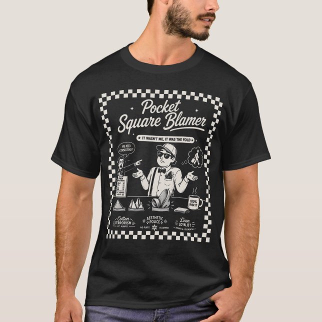 Einstecktuch T-Shirt (Vorderseite)