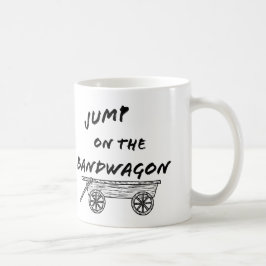 Einsteigen Sie in das Geschäft Kaffeetasse