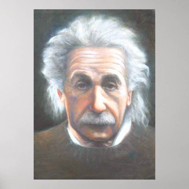 Einstein by Carol Broderick (me mum) Poster (Vorne)