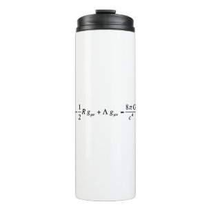 Einstein-Feldgleichung der allgemeinen Relativitä Thermosbecher