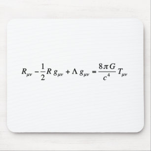 Einstein-Feldgleichung der allgemeinen Relativität Mousepad