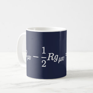 Einsteins Feldgleichung Wissenschaft Mathematische Kaffeetasse