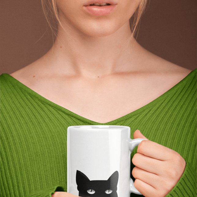 EINSTELLEN DER SCHWARZEN KAFFEE-TASSE KAFFEETASSE (Von Creator hochgeladen)