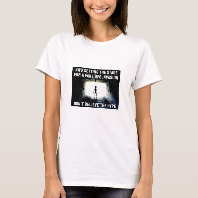 Einstellen des T - Shirt Alien Bühne (hell) (Vorderseite)