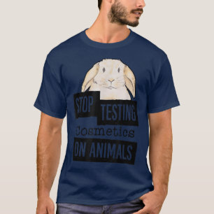 Einstellung der Kosmetikprüfung bei TierenTierrech T-Shirt