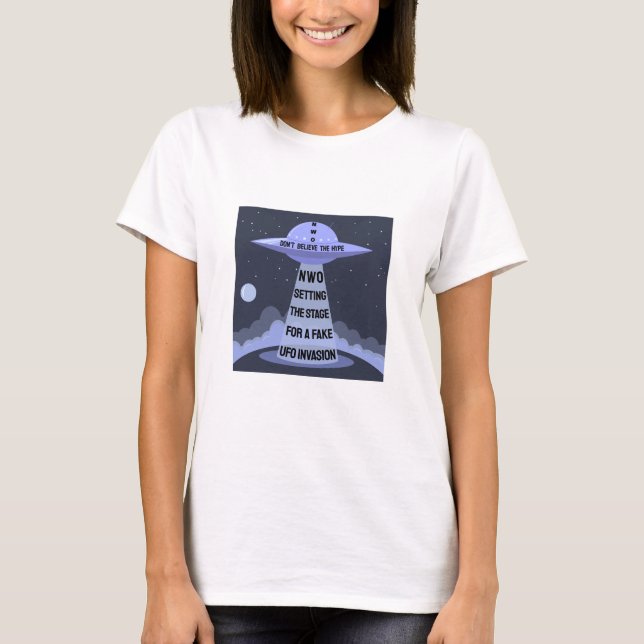Einstellung des T - Shirt Bühne (Licht) (Vorderseite)