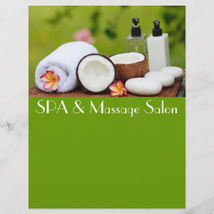 Einstellung des Wellness-Centers Flyer