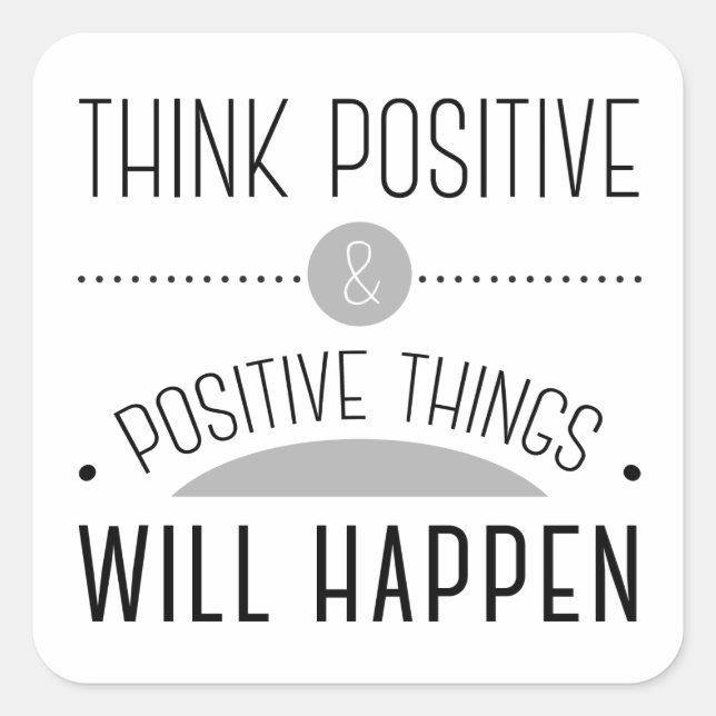 Einstellung, Erfolg, Ziele, Motivierend Aufkleber (Vorderseite)