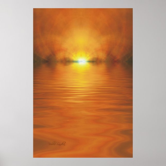 Einstellung von Sun Poster und Print (Vorne)
