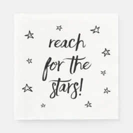 Einstellung, Ziele, Liebe, Träume Motivierend Zita Serviette