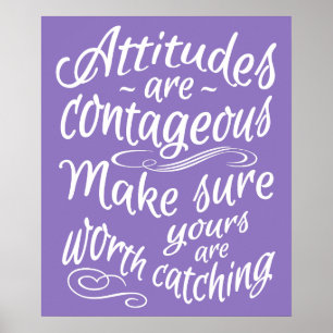 EINSTELLUNGEN motivierend Farbposter Poster
