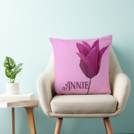 Einstellungsname Annie hübsch rosa florale minimal Kissen