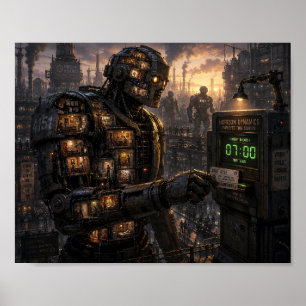 Einstempeln Poster