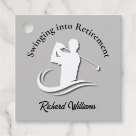 Einstieg in das Retirement Modern Golf Player Part Geschenkanhänger