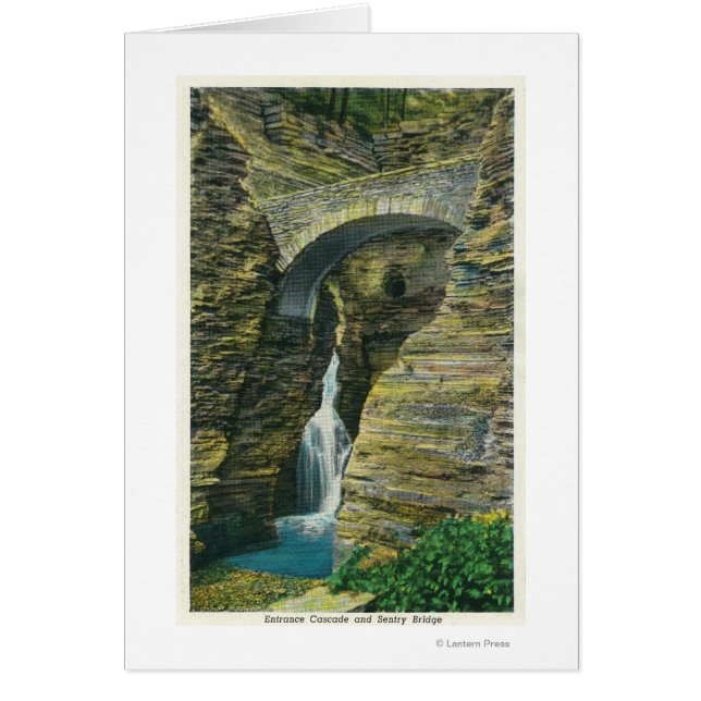 Einstiegskaskade und Sentry Bridge View (Vorne)