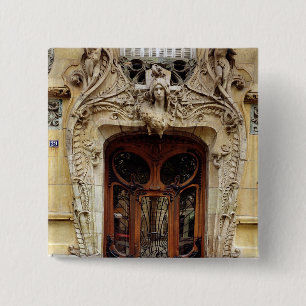 Einstiegstür zu den Wohnungen Button