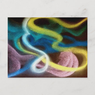 Einstreuung Postkarte