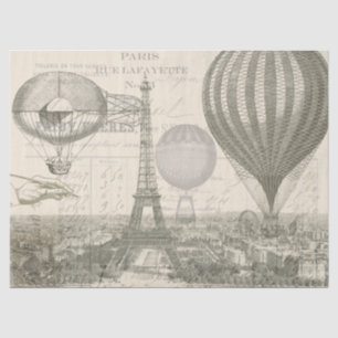 Eintagsfliege-Ballon Decoupage Gewebe Seidenpapier