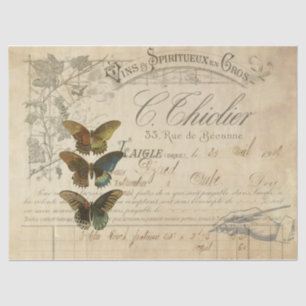 Eintagsfliegen Decoupage Gewebe Seidenpapier