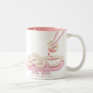 Eintauchen der saucey Mehlkloß-Tasse Zweifarbige Tasse