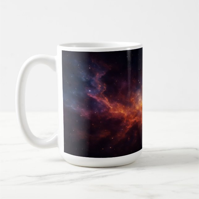 Eintauchen in den Kosmos Kaffeetasse (Links)
