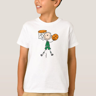 Eintauchendes Jungen-Basketball-Shirt T-Shirt