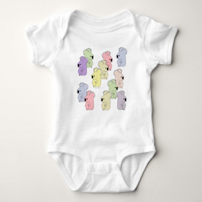 Einteiliger Bodysuit des knuddeligen Baby Strampler (Vorderseite)