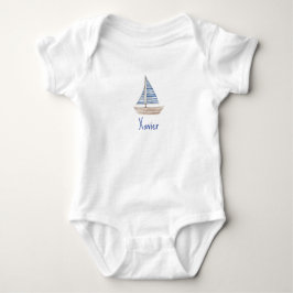 Einteiliger personalisierter NAME Baby Strampler