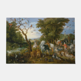 Eintrag der Tiere in die Arche Noah (Brueghel) Fußmatte