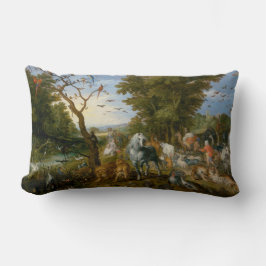 Eintrag der Tiere in die Arche Noah (Brueghel) Lendenkissen