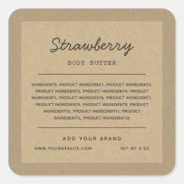 Einträge für Skriptlinien Liste der Grenzstoffe Quadratischer Aufkleber