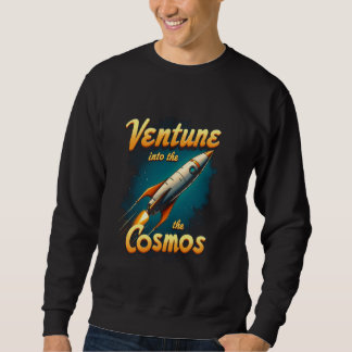 Eintritt in die "Cosmos Rocket- Space Explorer Gra Sweatshirt