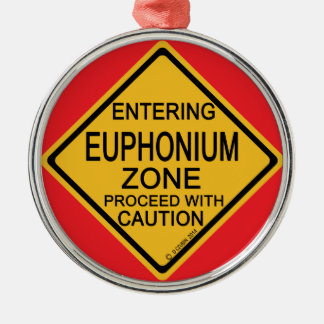 Eintritt in die Euphoniumzone Ornament Aus Metall