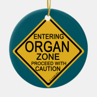 Eintritt in die Organzone Keramik Ornament