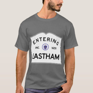 Eintritt in Eastham Massachusetts Commonwealth of T-Shirt