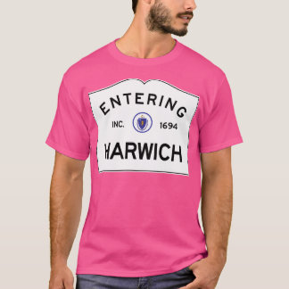 Eintritt in Harwich Massachusetts - Commonwealth o T-Shirt
